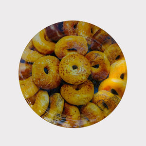 Classic Passover 12" Bagel Plate